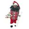 Santa's Workshop 15" Black Santa with Horse Figurine